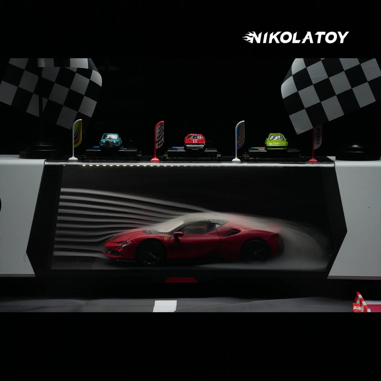 1:18 Windible Car Model Desktop Wind Tunnel Tester - Image 5