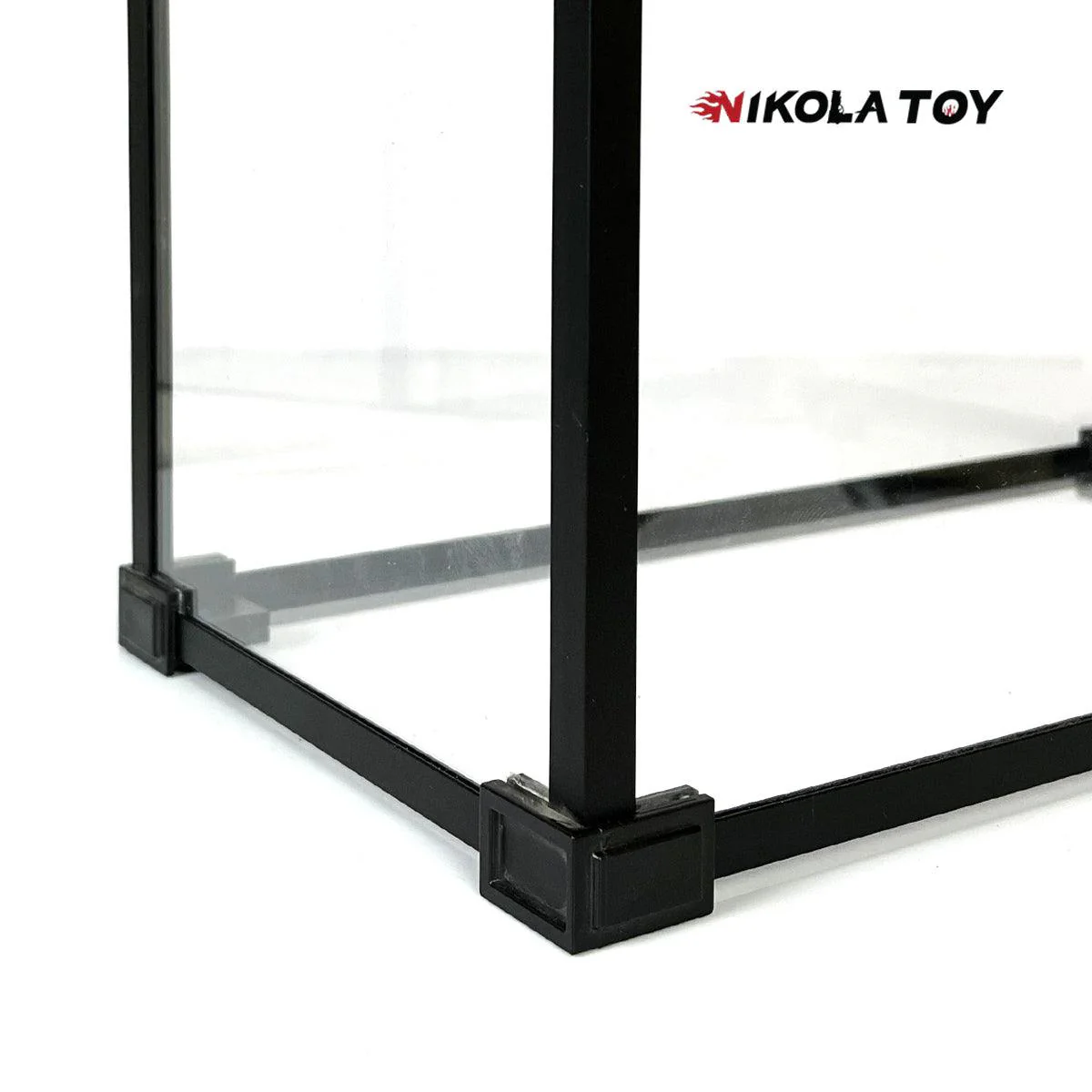 Alloy Frame High Transparent Dust Cover Storage Display Box - Image 3