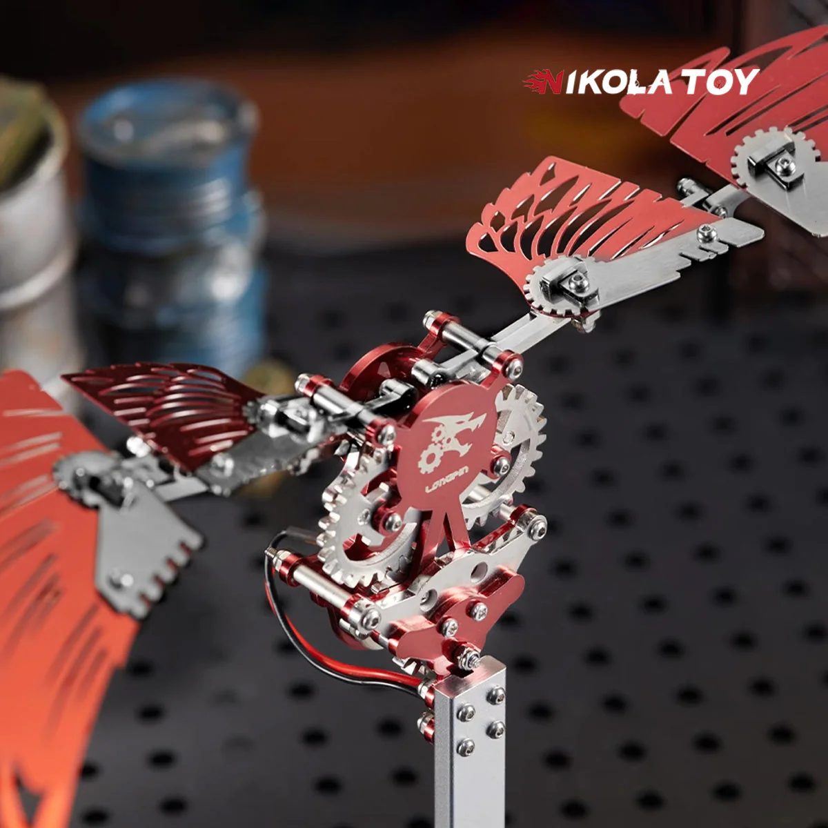 Alloy Mechanical Bird DIY KITS - Image 4