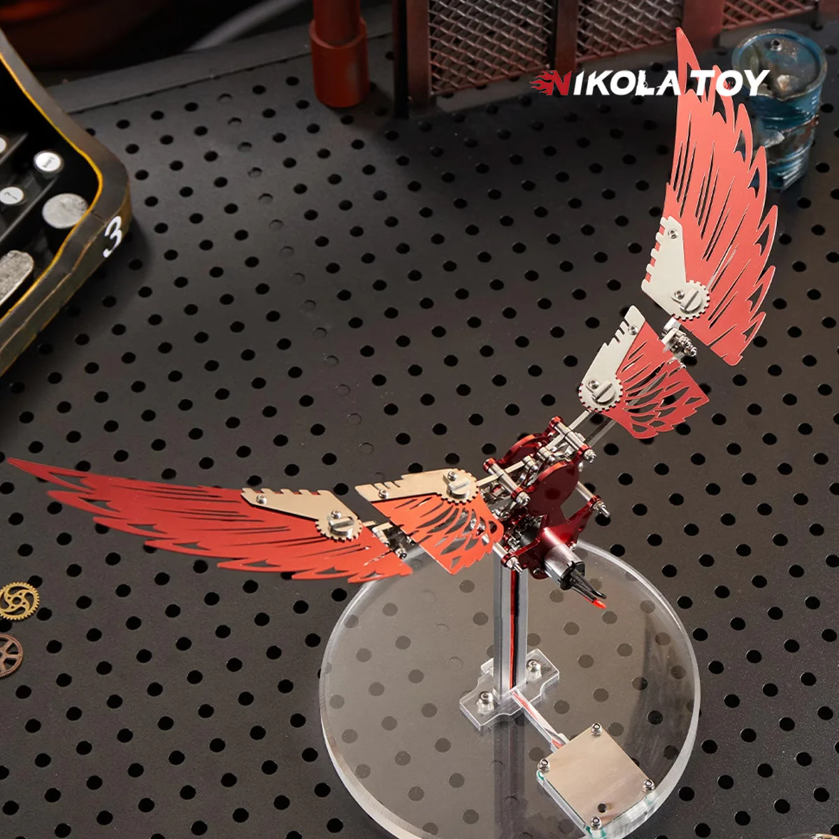 Alloy Mechanical Bird DIY KITS - Image 5