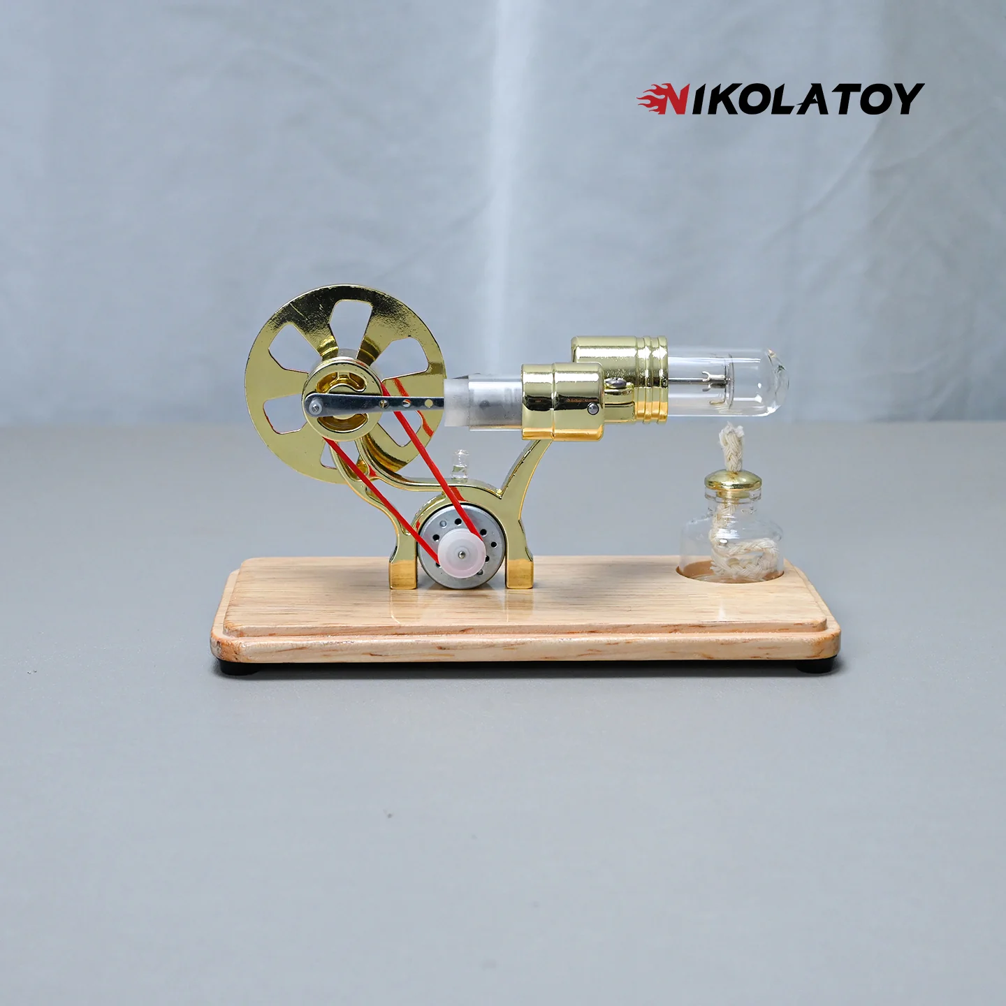 Bamboo Based Single Cylinder Stirling Engine - Image 4