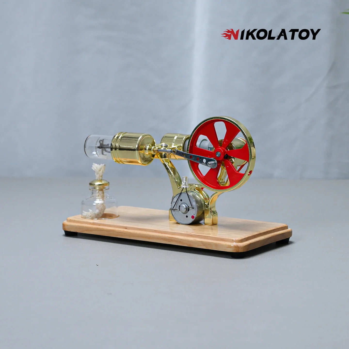 Bamboo Based Single Cylinder Stirling Engine - Image 5