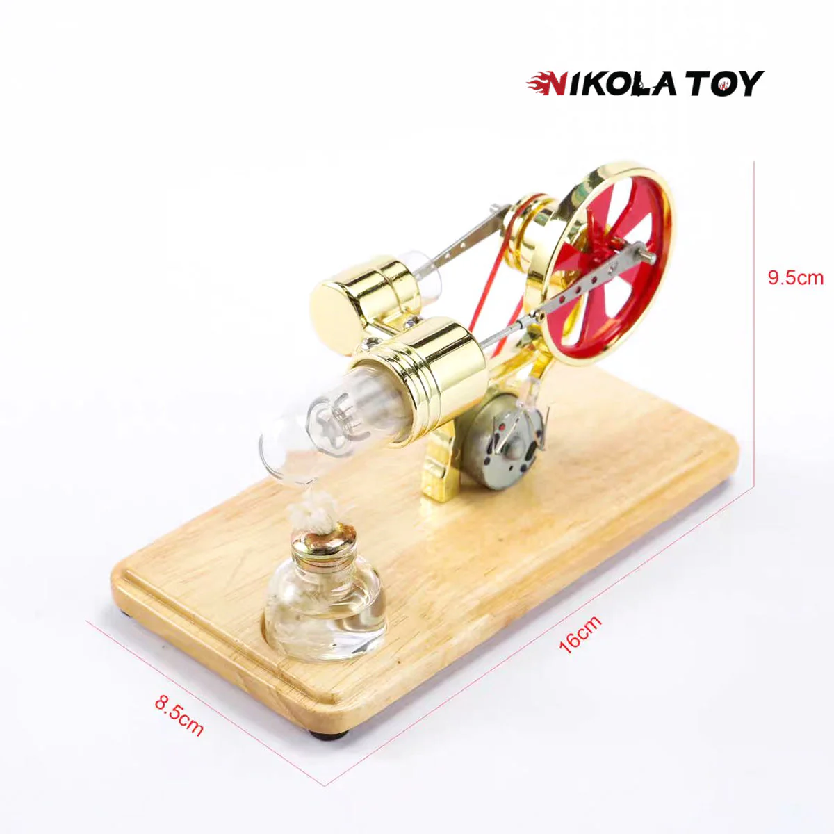 Bamboo Based Single Cylinder Stirling Engine - Image 6