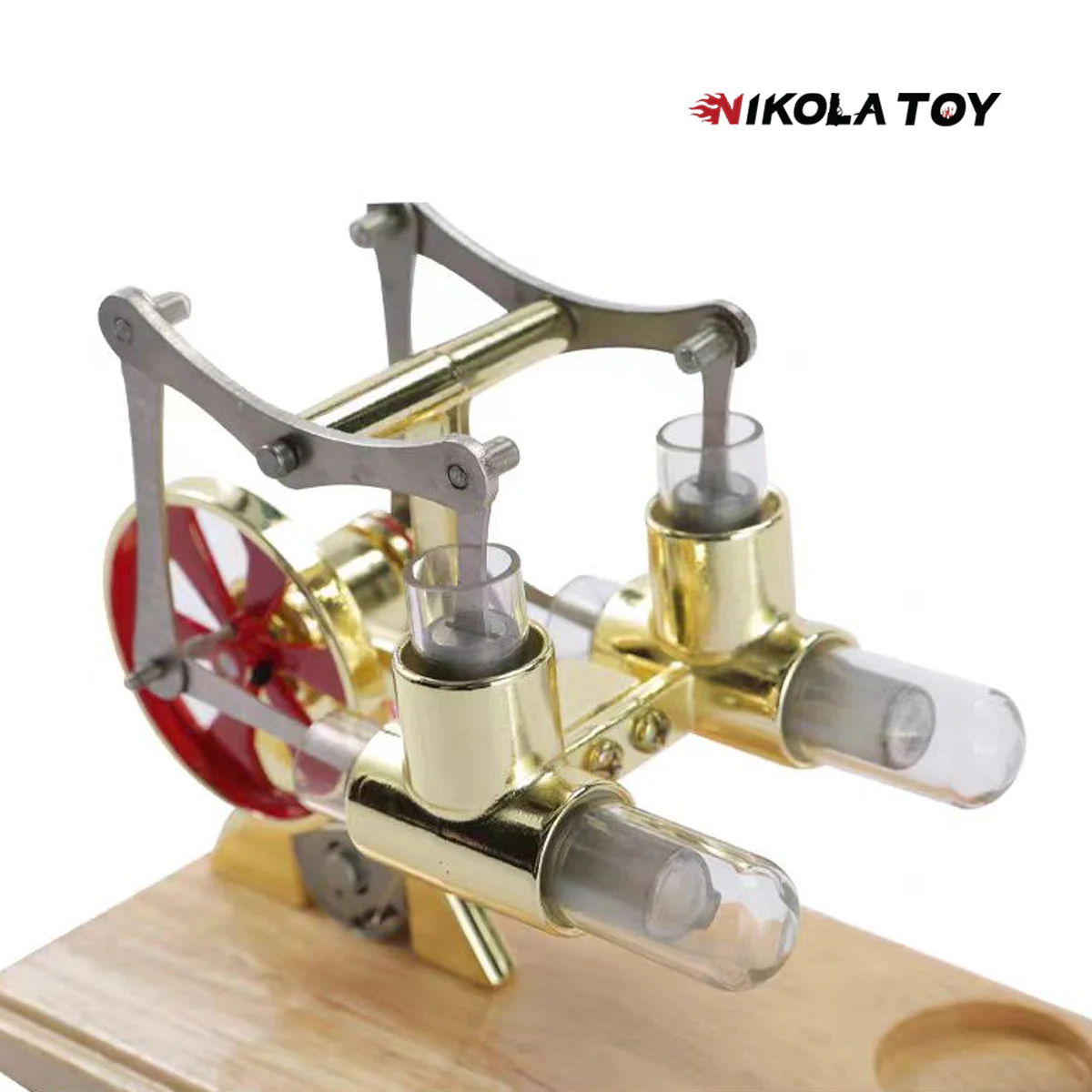Bamboo Based Twin Cylinder Stirling Engine - Image 3
