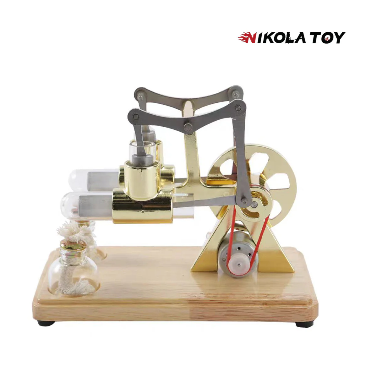 Bamboo Based Twin Cylinder Stirling Engine - Image 6