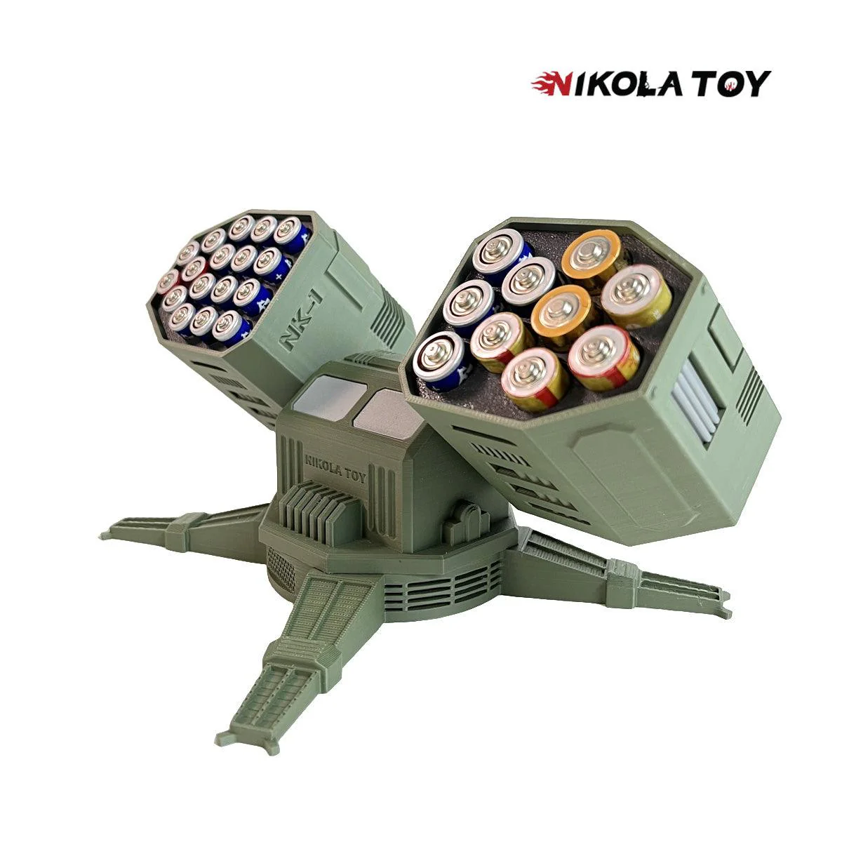Battlefield Mech - Creative Battery Storage Box - Image 2
