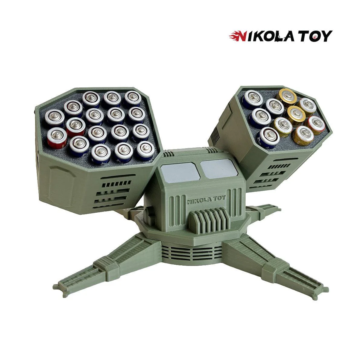 Battlefield Mech - Creative Battery Storage Box - Image 4