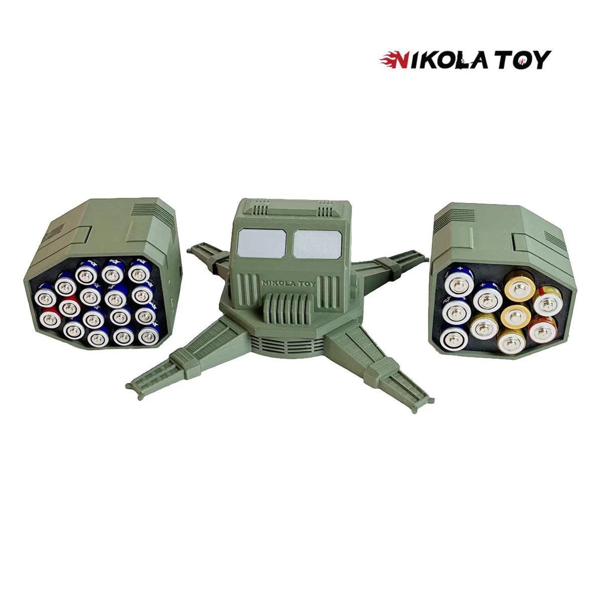 Battlefield Mech - Creative Battery Storage Box - Image 5