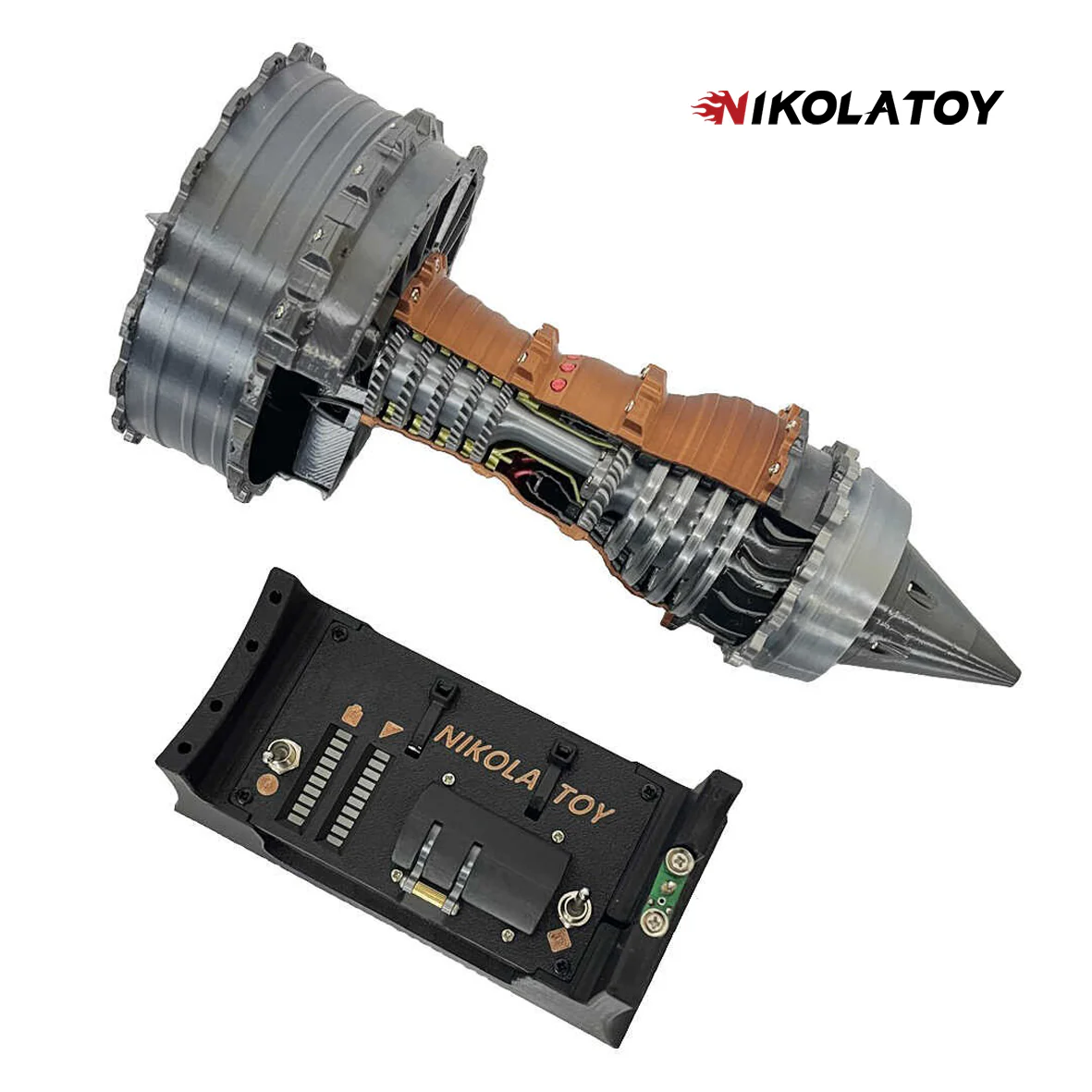 Brushless Motor Version Super RR Trent 900 Turbofan Engine Model - Image 3