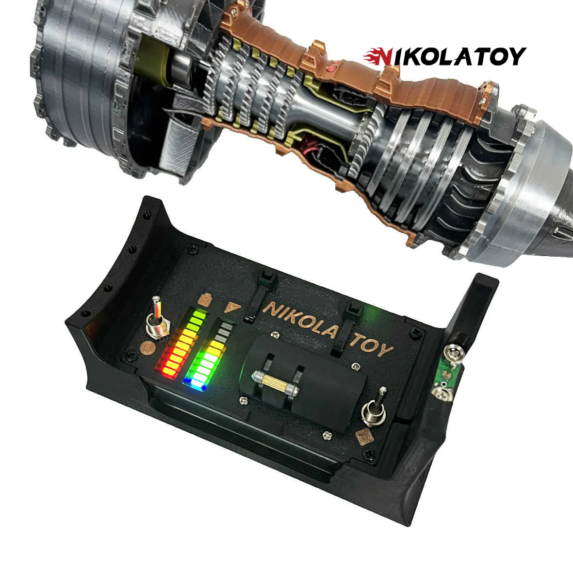 Brushless Motor Version Super RR Trent 900 Turbofan Engine Model - Image 4