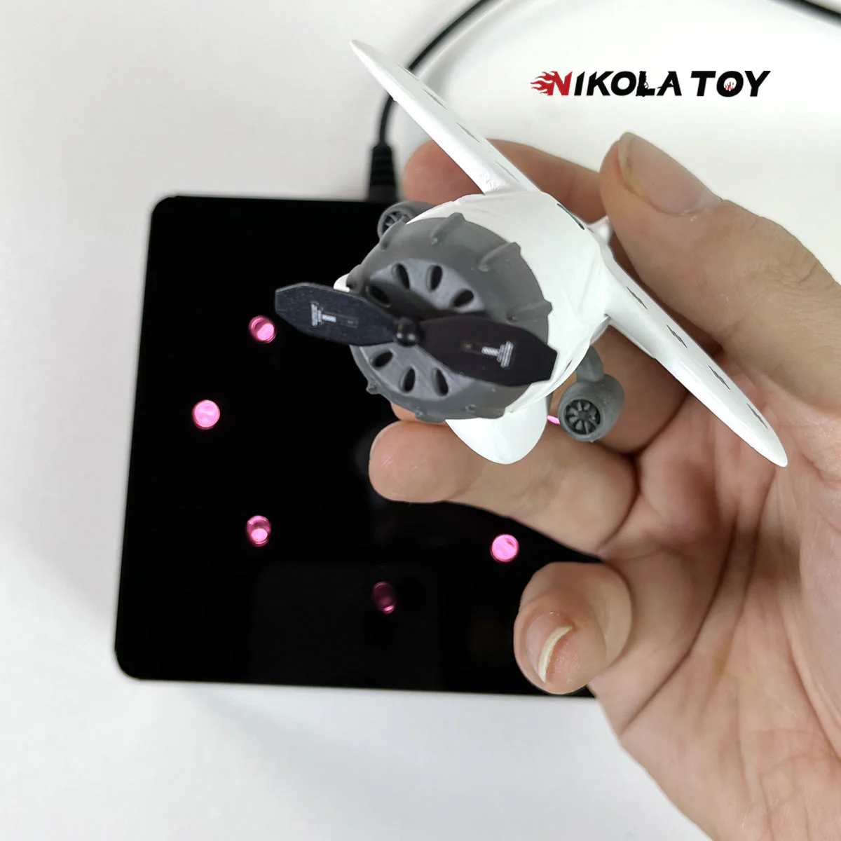 Cute Maglev Mini Aircraft - Creative Clock - Image 3