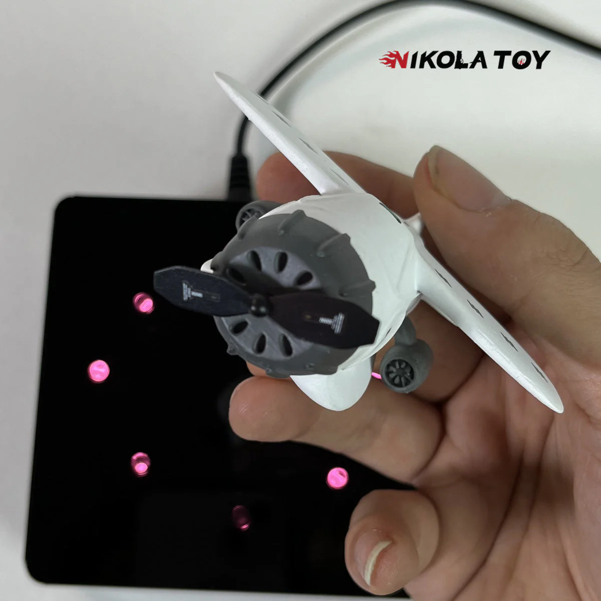 Cute Maglev Mini Aircraft - Creative Clock - Image 4