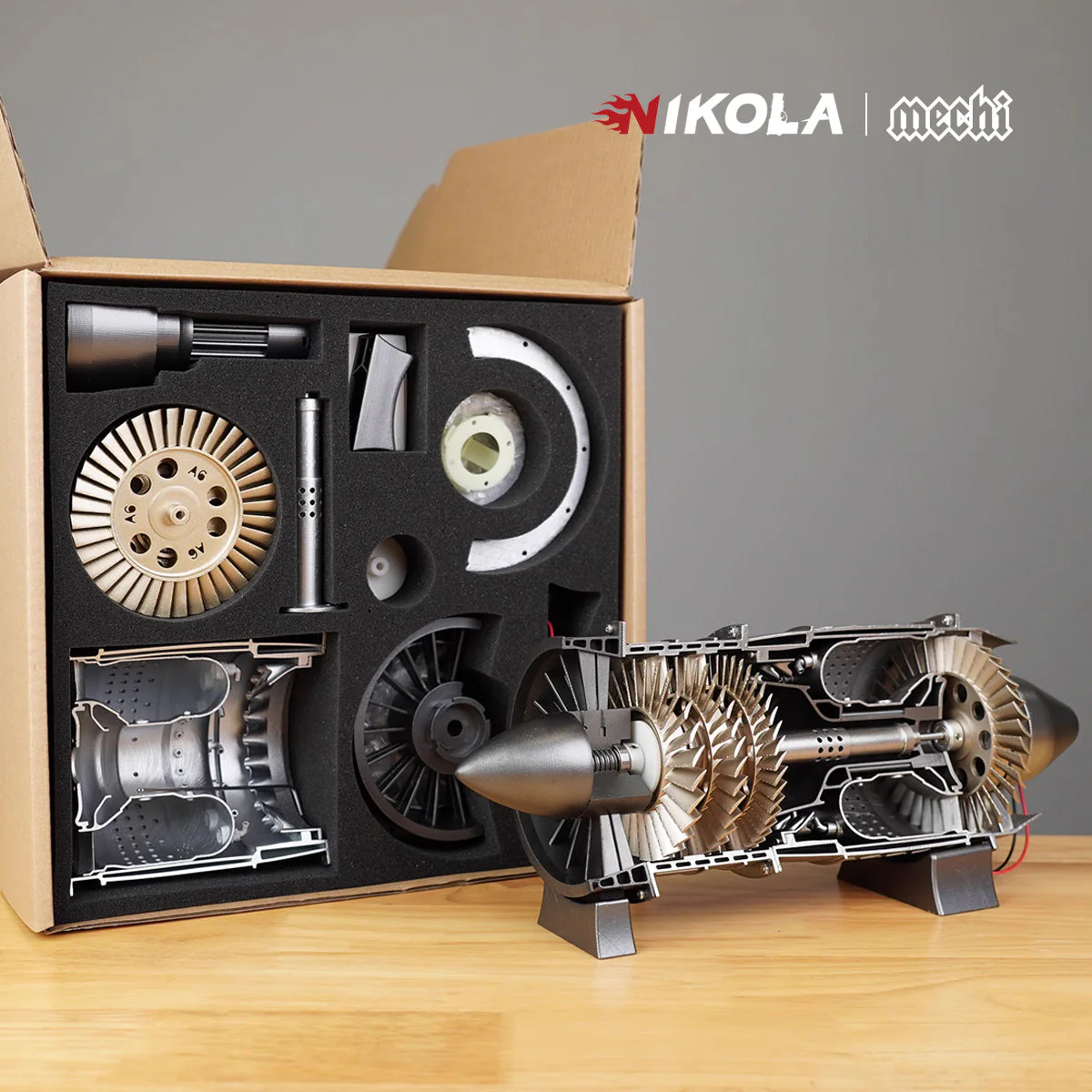 Fighter Jet Turbojet Engine - DIY KIT - Image 6