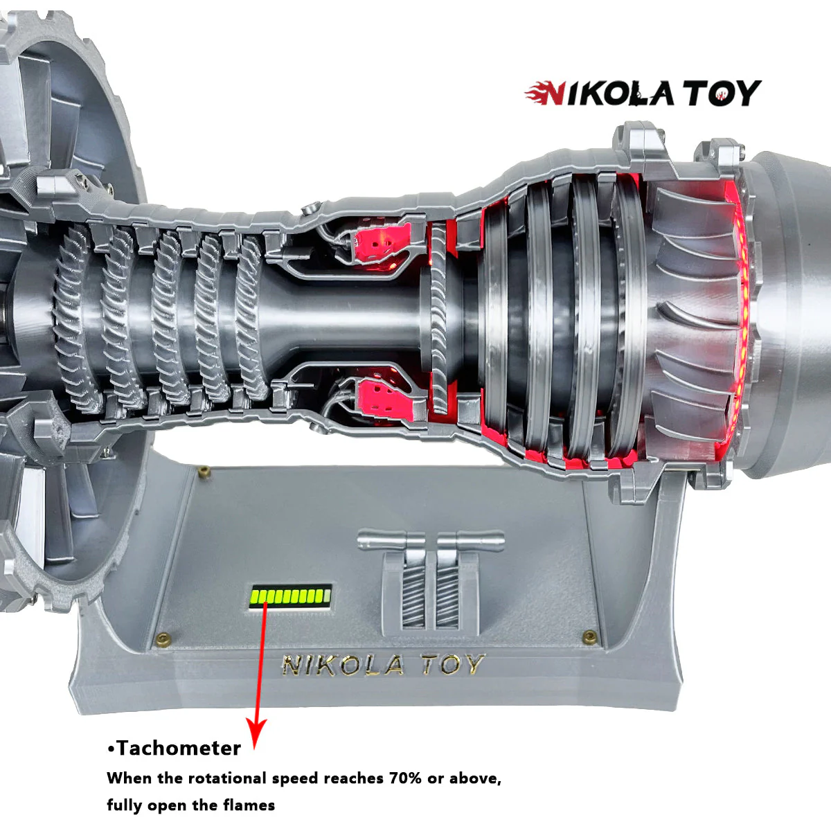 Final Version Of Rolls Royce Trent 900 Turbofan Engine Model (40CM/15.7In) - Image 2