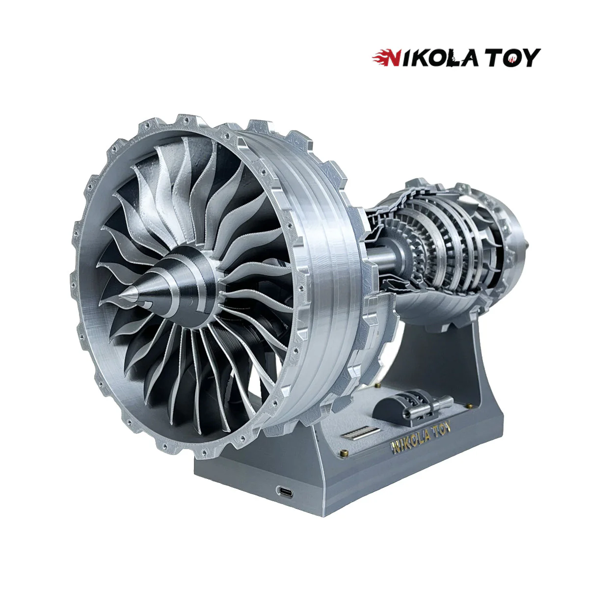 Final Version Of Rolls Royce Trent 900 Turbofan Engine Model (40CM/15.7In) - Image 4