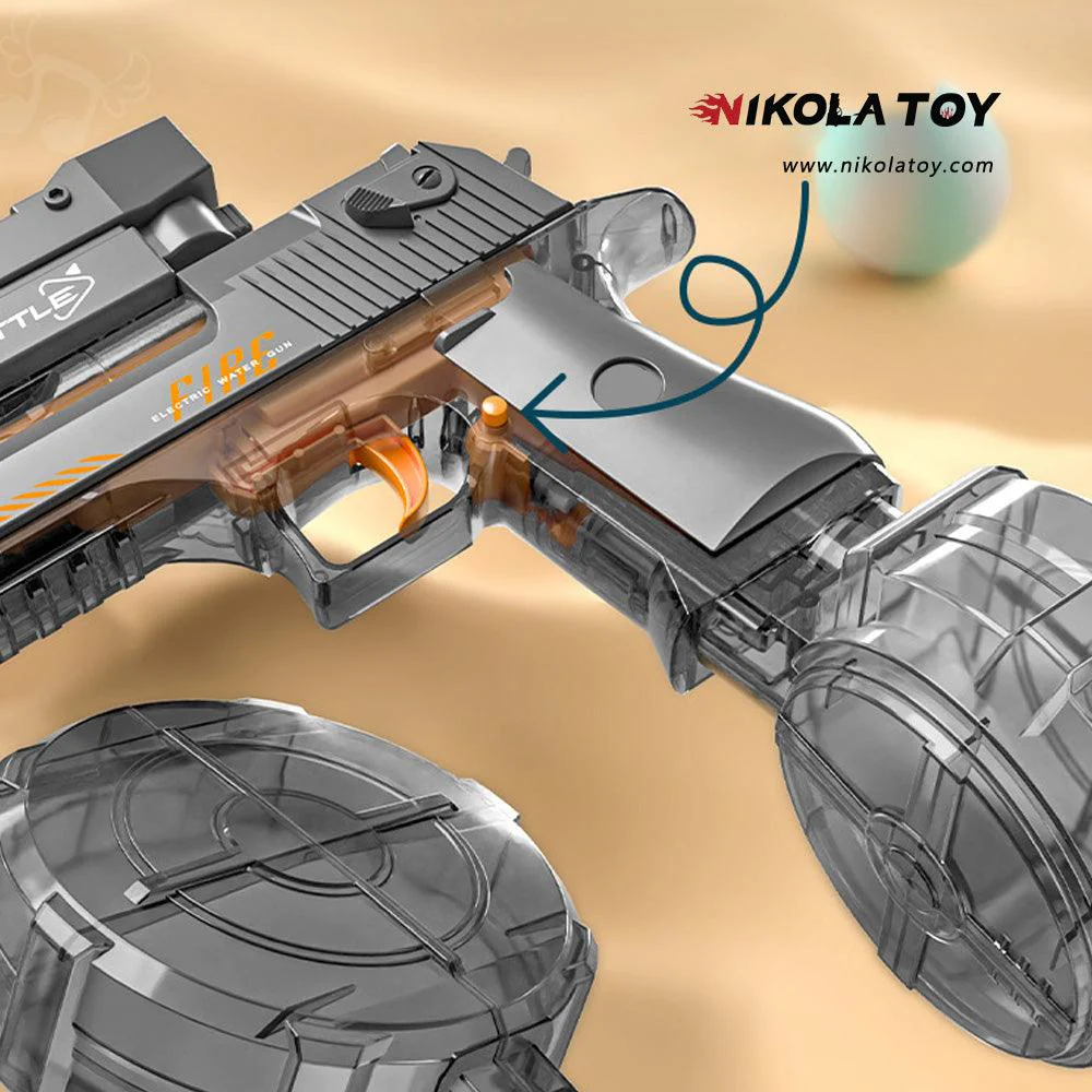 High Performance Black Electric Desert Eagle Water Gun - Image 2