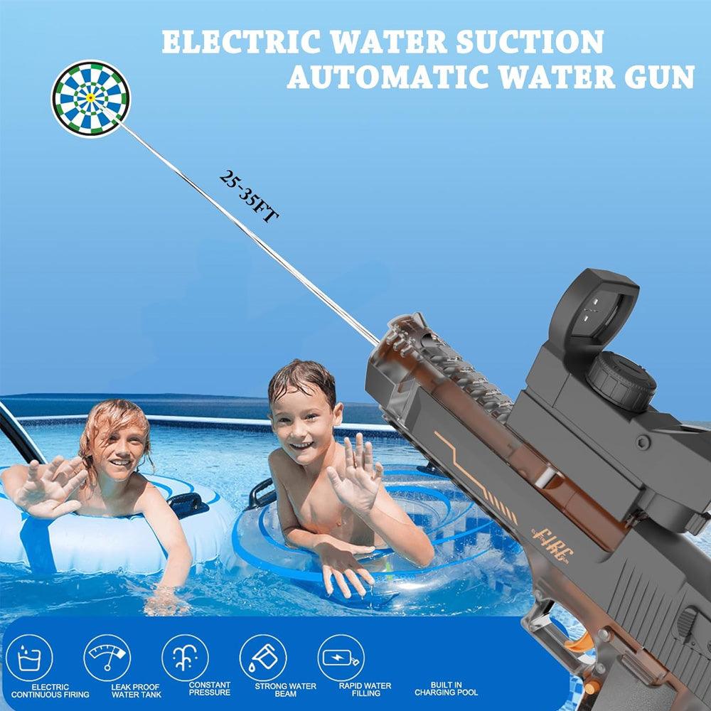 High Performance Black Electric Desert Eagle Water Gun - Image 5