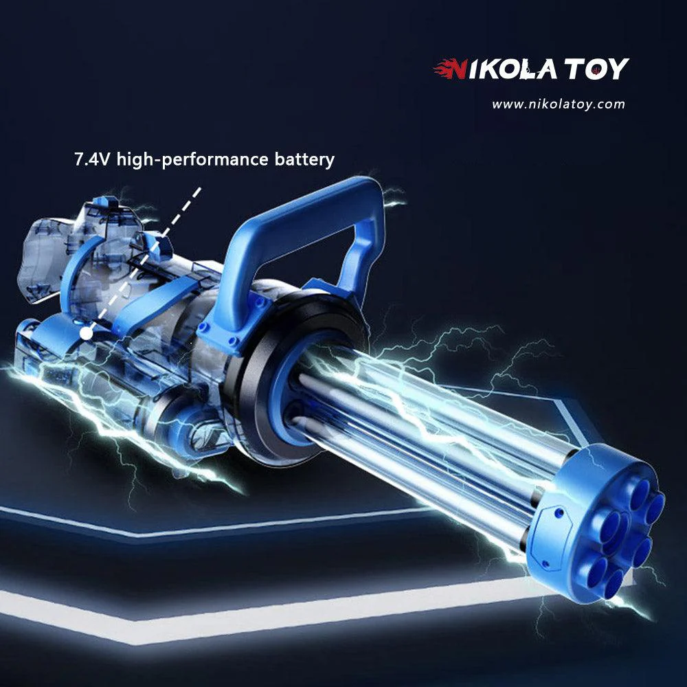 High Performance Gatling Water Gun With Rotating And Luminous Muzzle - Image 5