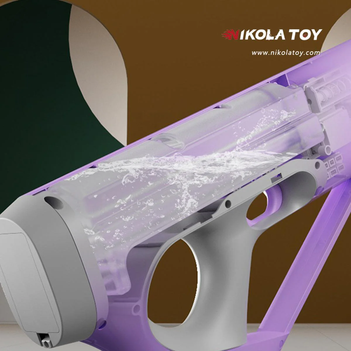 Horse Lamp Pulse Fully Automatic Water Gun - Image 4