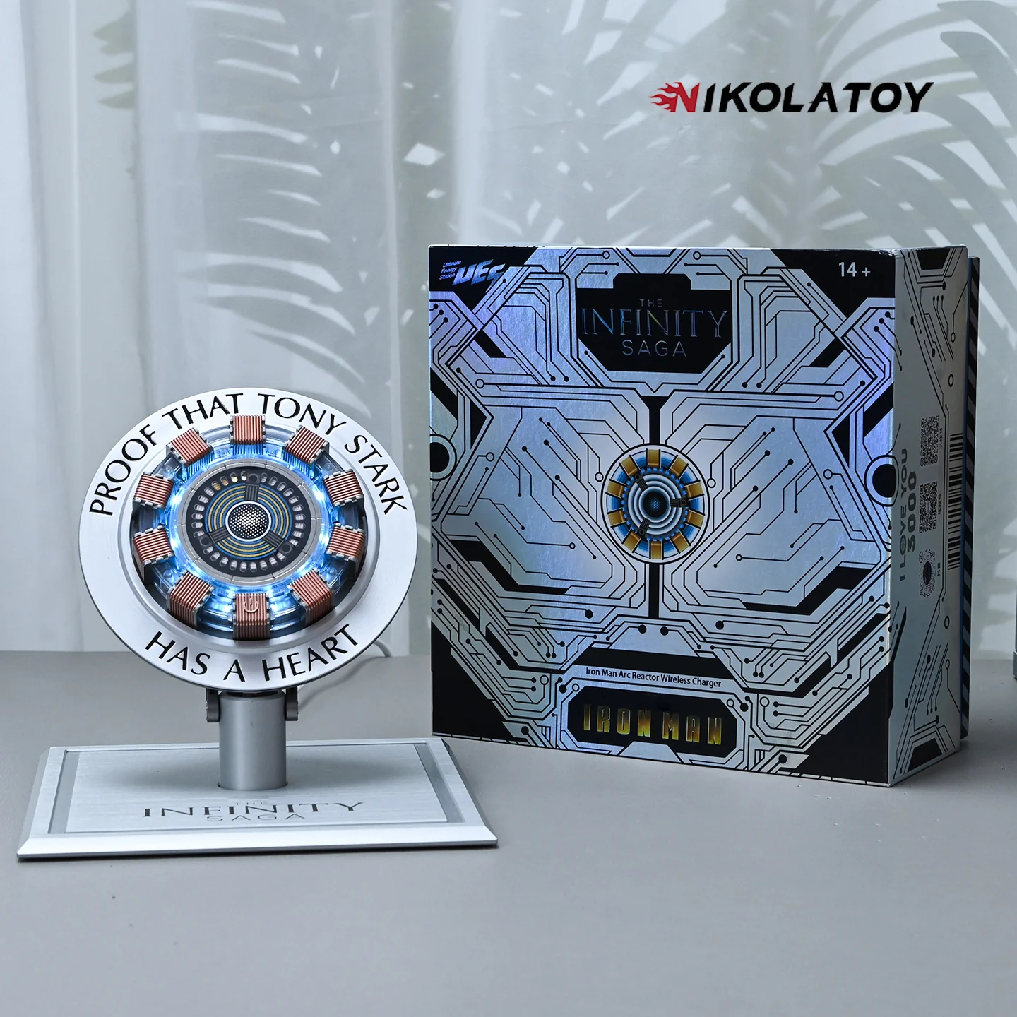 Iron Man Heart Wireless Charging Reactor - Image 5