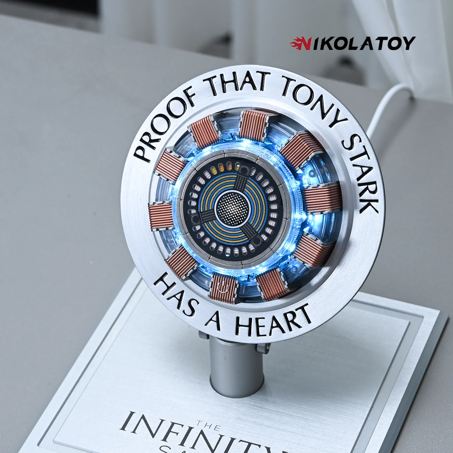 Iron Man Heart Wireless Charging Reactor - Image 6