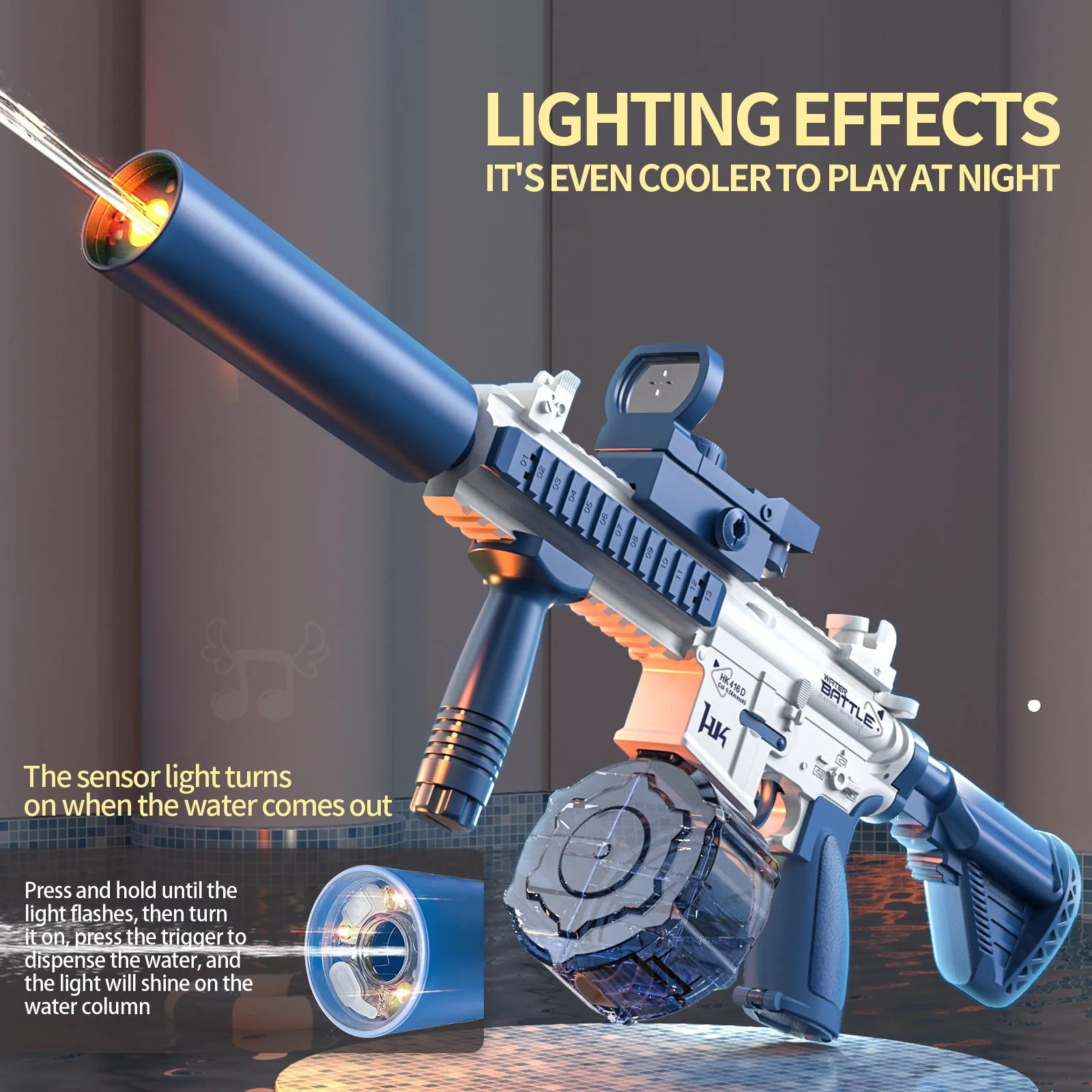M416 Water Gun - Light Version - Image 3
