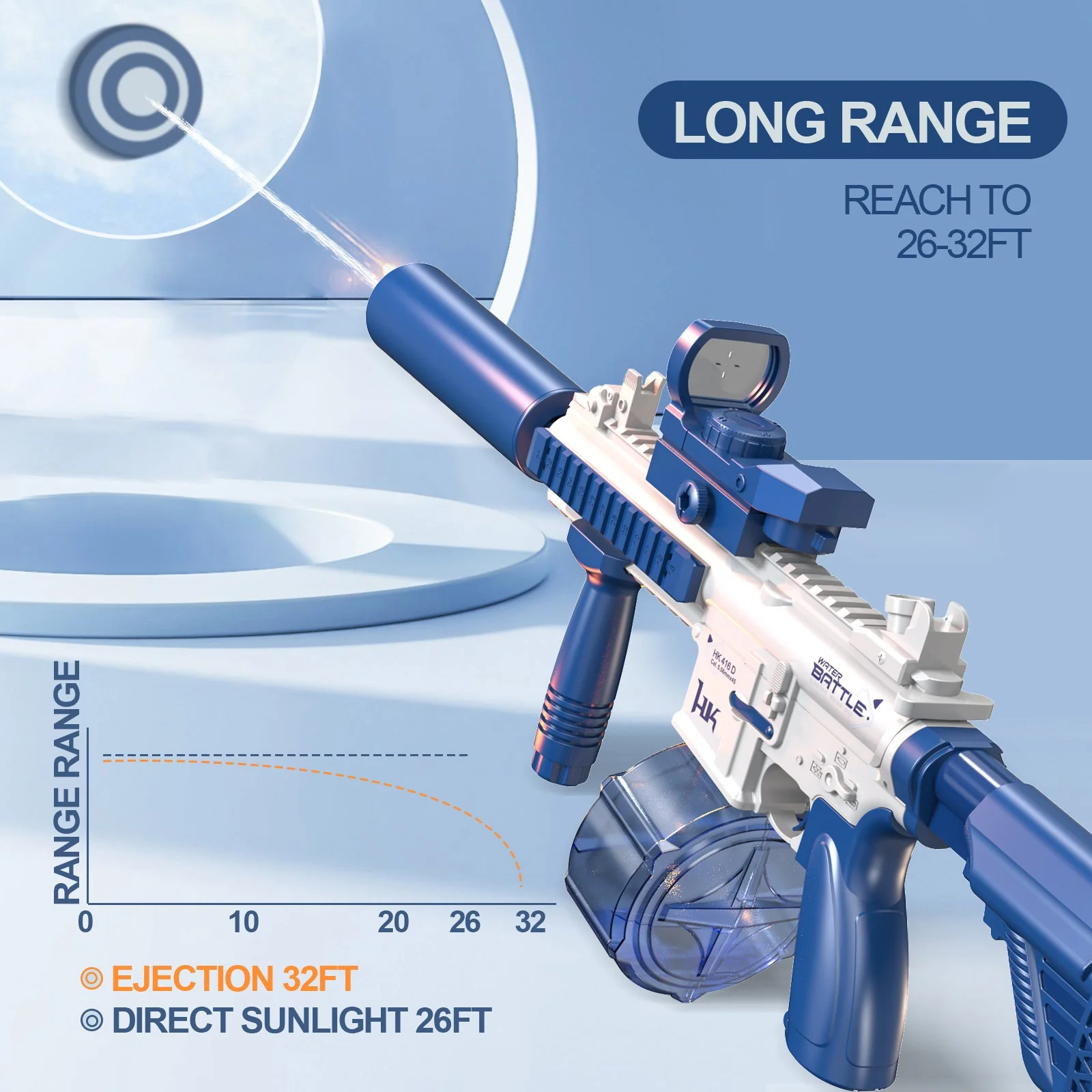M416 Water Gun - Light Version - Image 4
