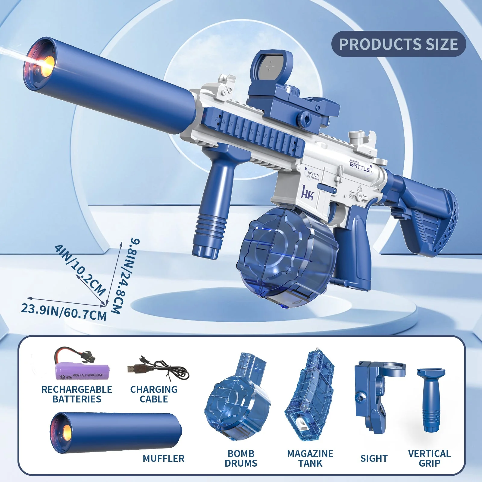 M416 Water Gun - Light Version - Image 5