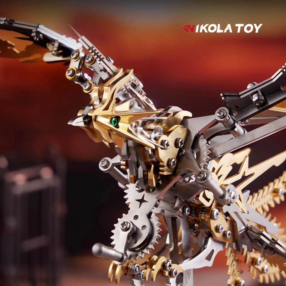 Mechanical Species - Phoenix (3D Metal Puzzle) - Image 3