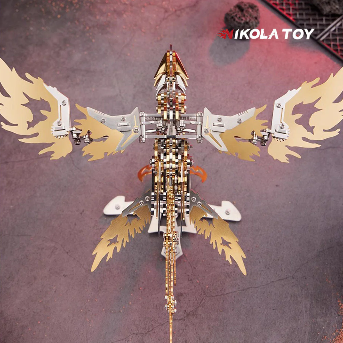 Mechanical Species - Phoenix (3D Metal Puzzle) - Image 4
