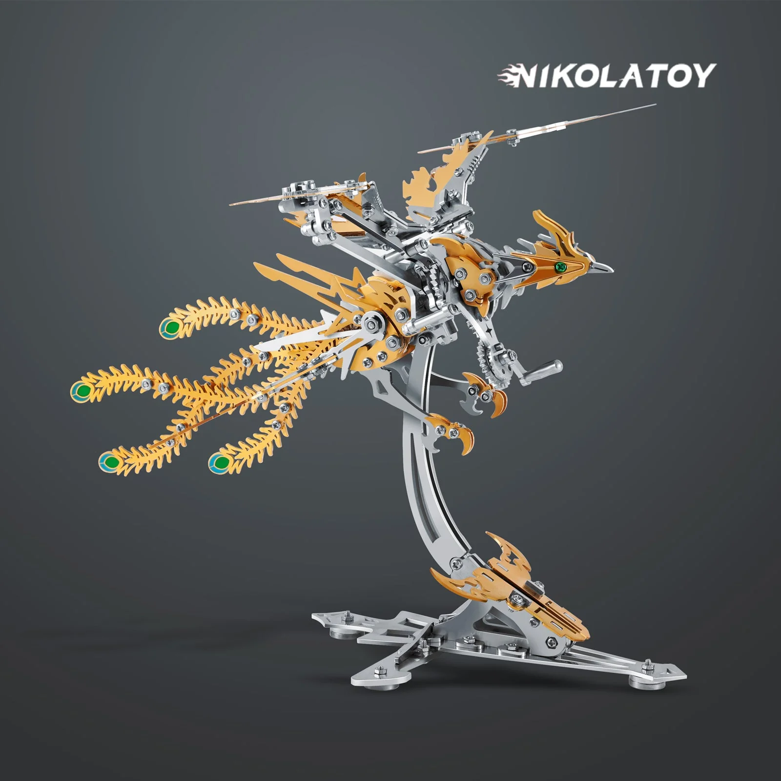 Mechanical Species - Phoenix (3D Metal Puzzle) - Image 8