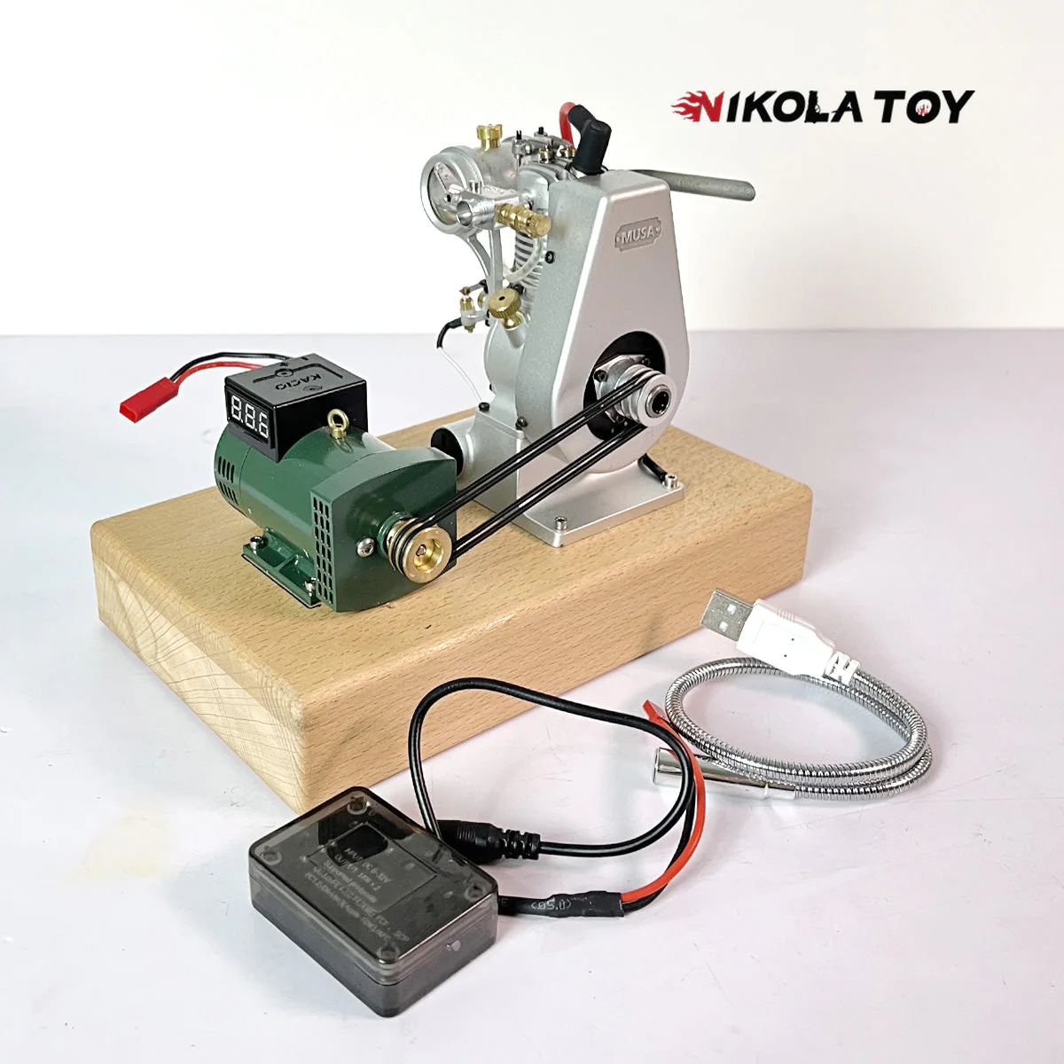 MUSA Micro Single Cylinder Four Stroke Forced Air-Cooled Engine - Image 4