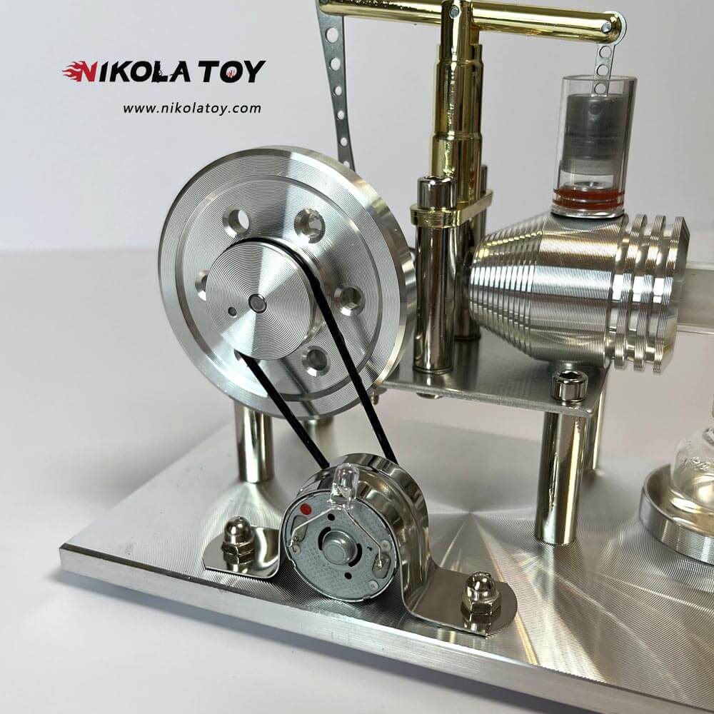 Alloy Stirling Engine+LED Lights - Image 3