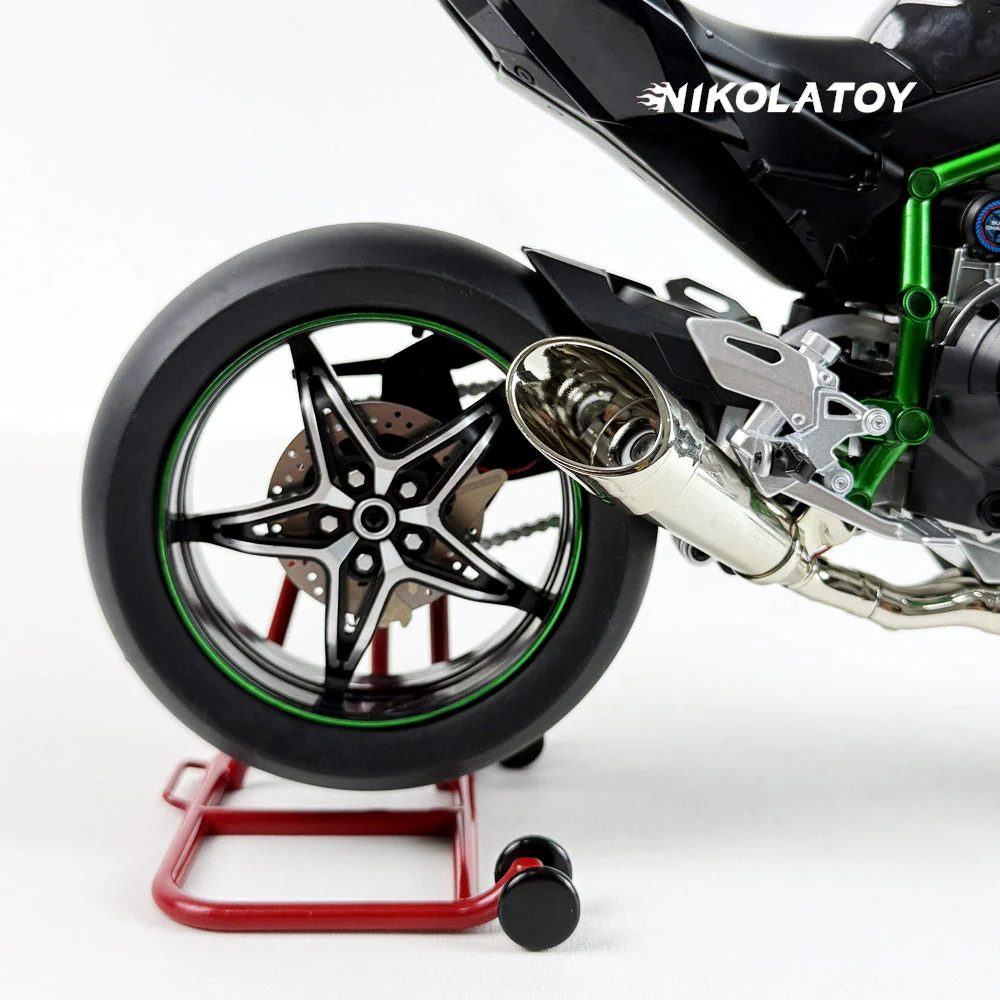 1/6 Alloy Dynamic Kawasaki H2R Motorcycle Model - Image 3