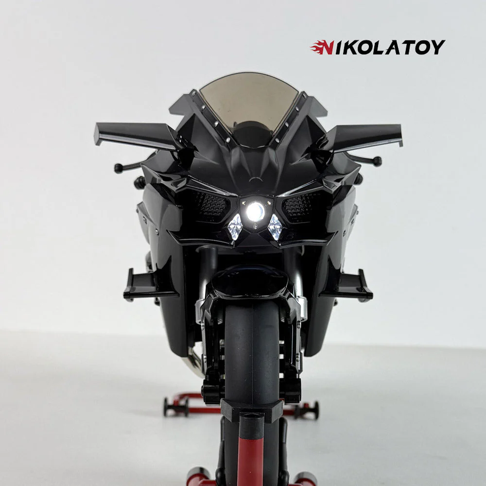 1/6 Alloy Dynamic Kawasaki H2R Motorcycle Model - Image 4