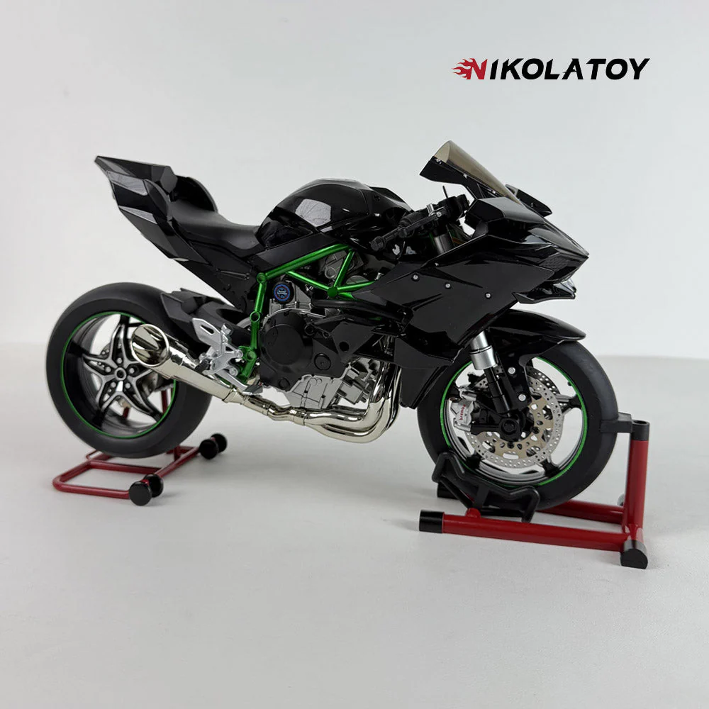 1/6 Alloy Dynamic Kawasaki H2R Motorcycle Model - Image 5
