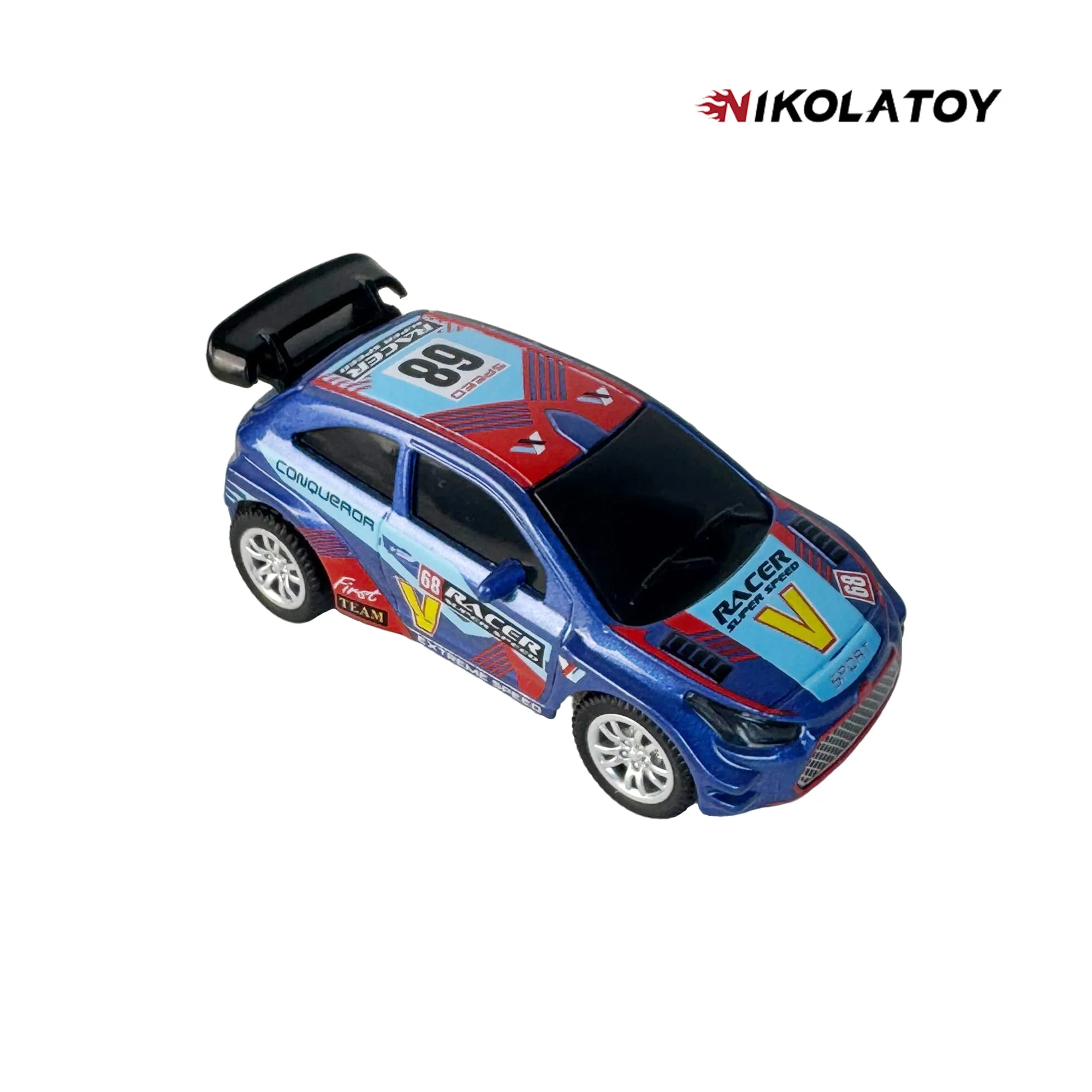 1/64 4WD Remote Control Drift Rally Racer Car - Image 3