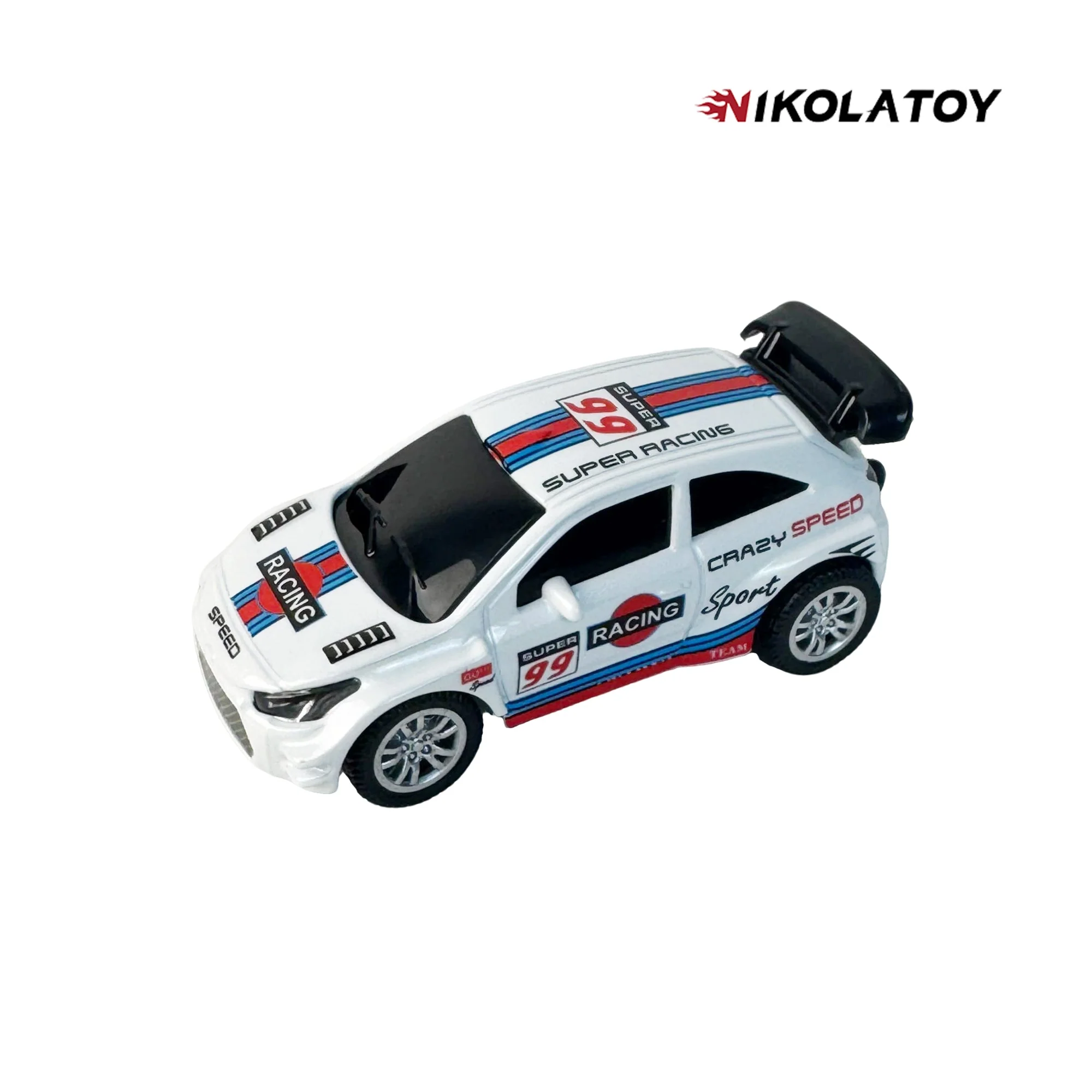 1/64 4WD Remote Control Drift Rally Racer Car - Image 4