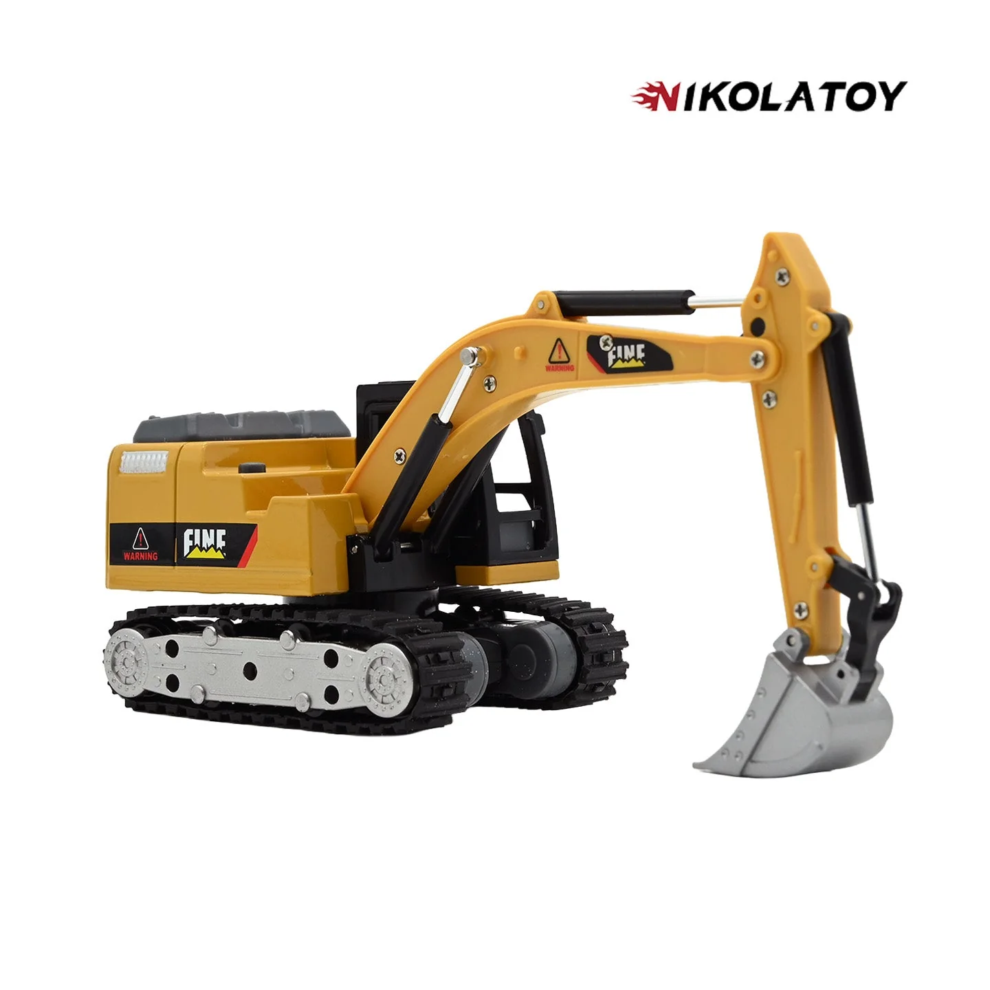 1:64 Desktop Remote Control Excavator Car - Image 3