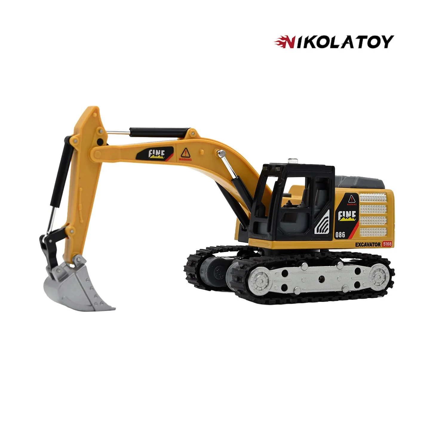 1:64 Desktop Remote Control Excavator Car - Image 4