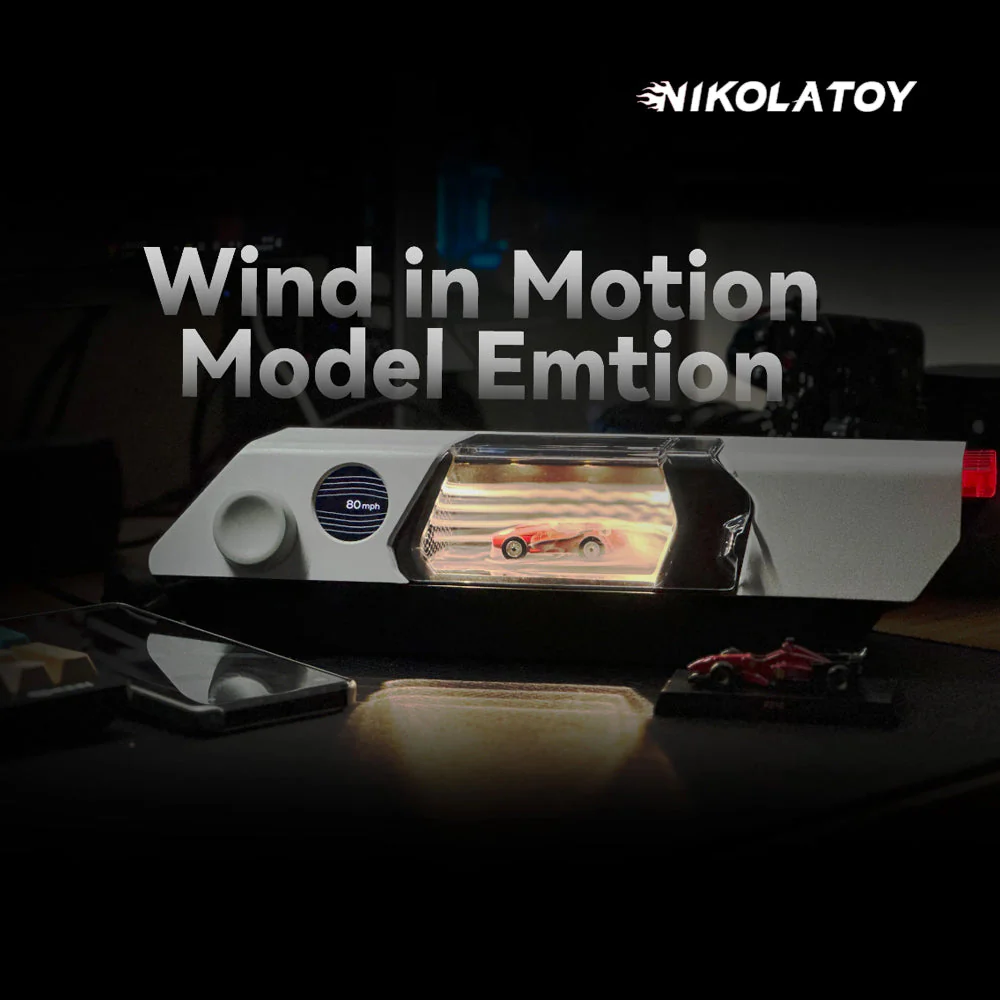 1:64 Windible car model desktop wind tunnel tester - Image 2