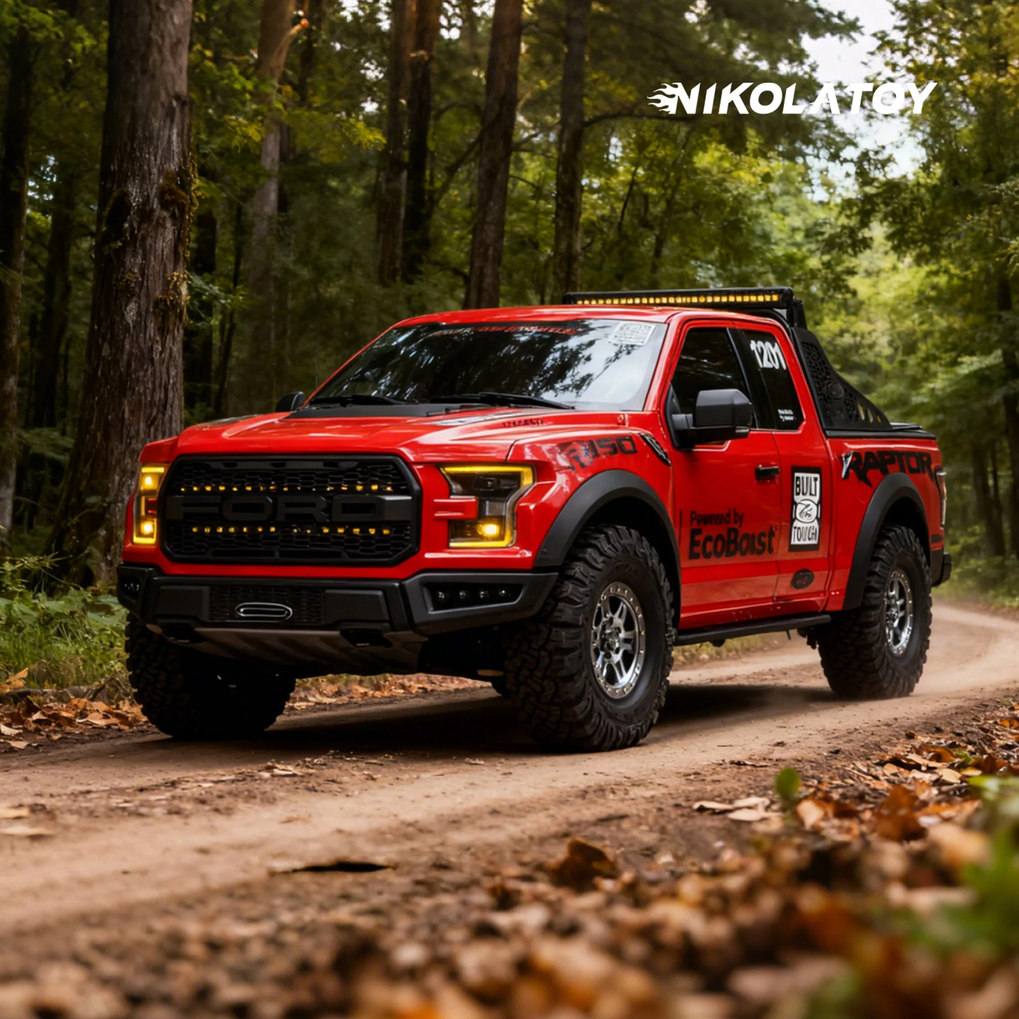 1/8 FORD RAPTOR F150 RC Model Car - Image 5