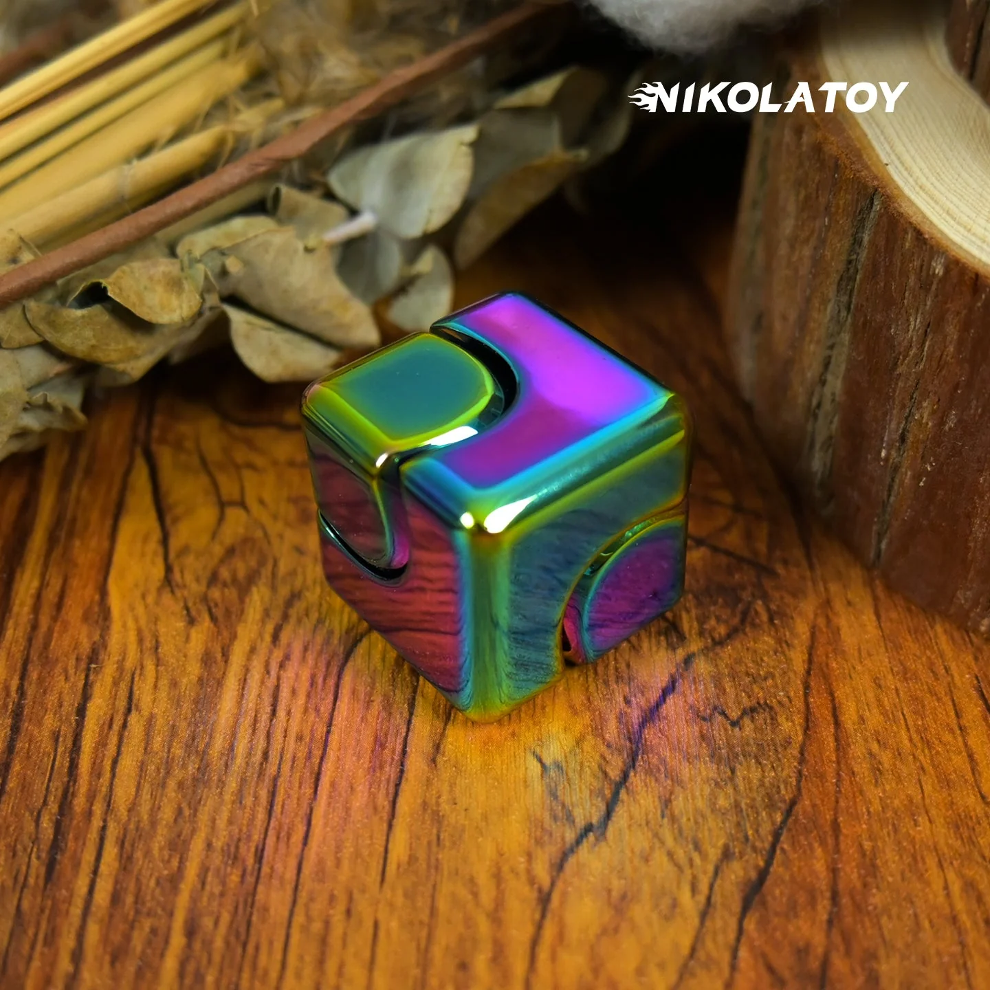 EDC Fidget Toys - Square Spinning Top - Image 2