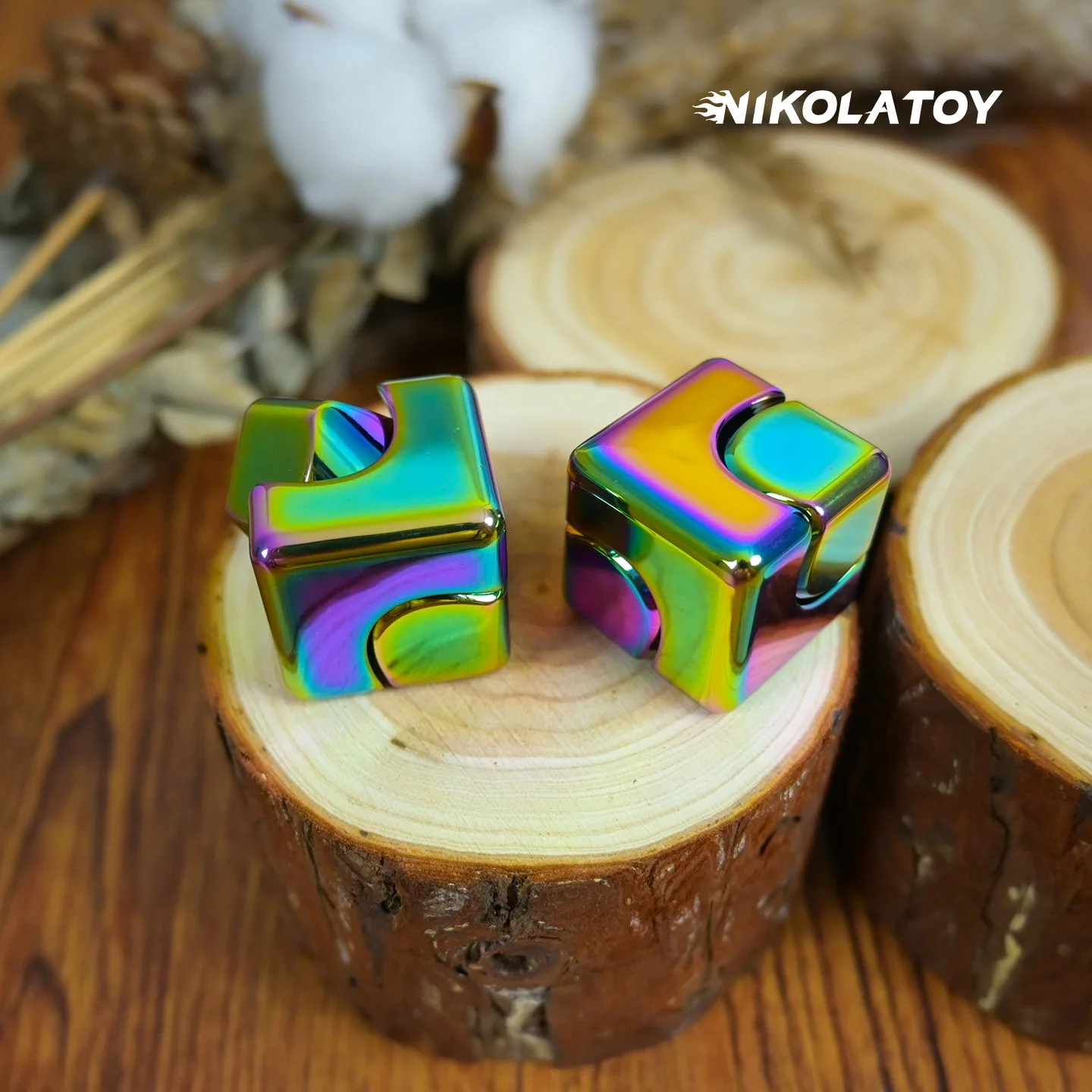 EDC Fidget Toys - Square Spinning Top - Image 3