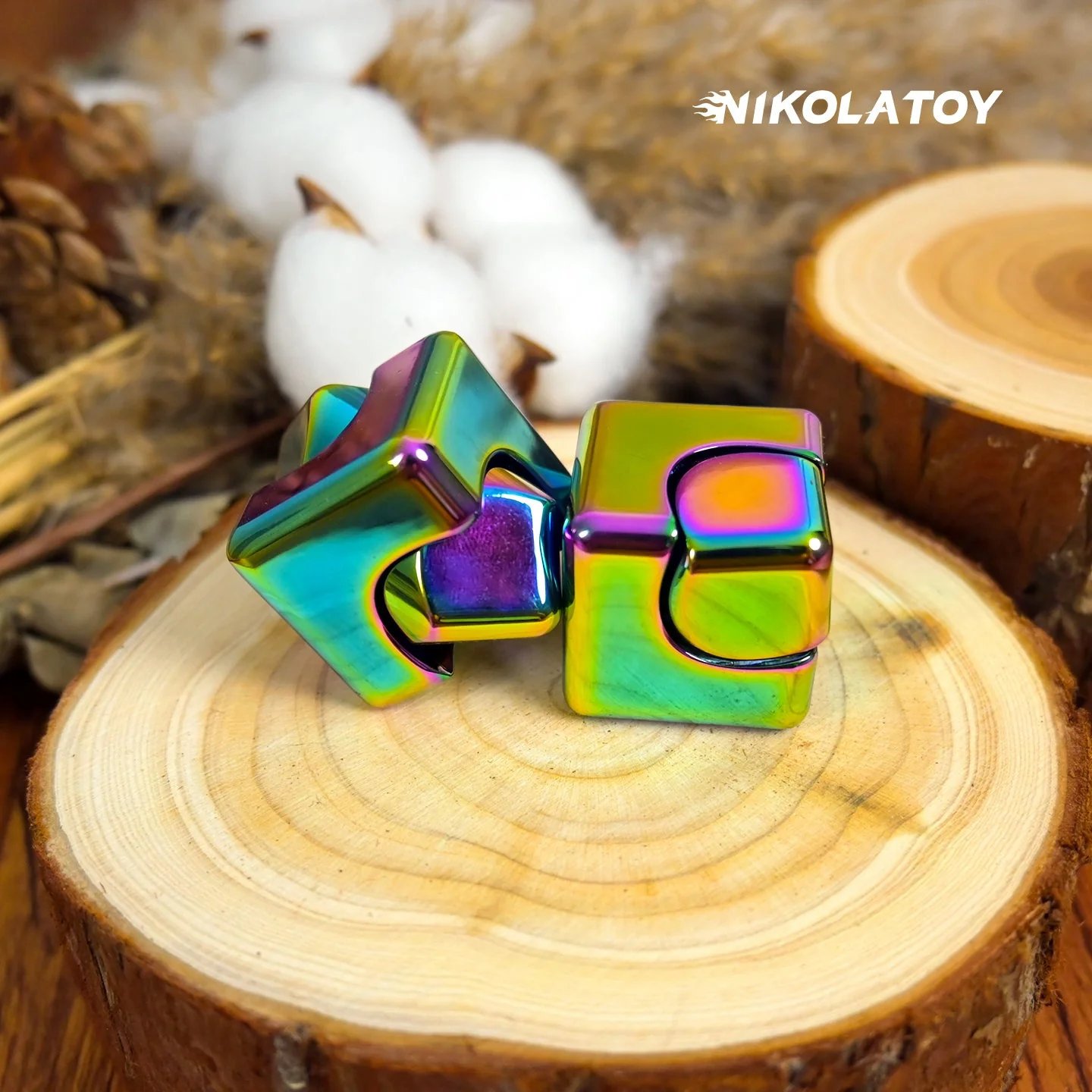 EDC Fidget Toys - Square Spinning Top - Image 4