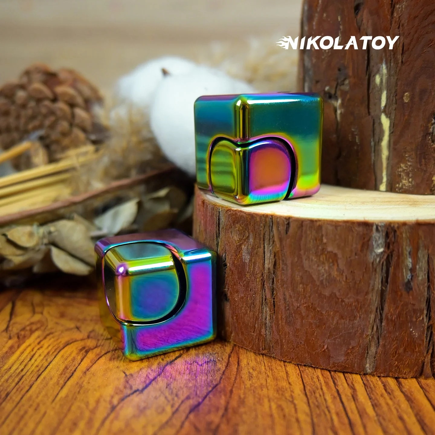 EDC Fidget Toys - Square Spinning Top - Image 6