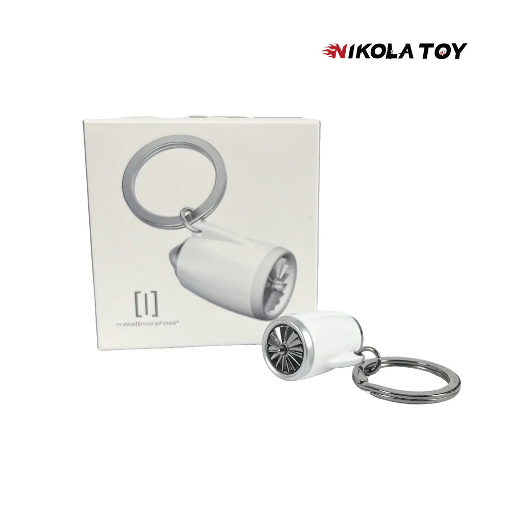 Flagship Aircraft Turbofan Engine Keychain - Image 3