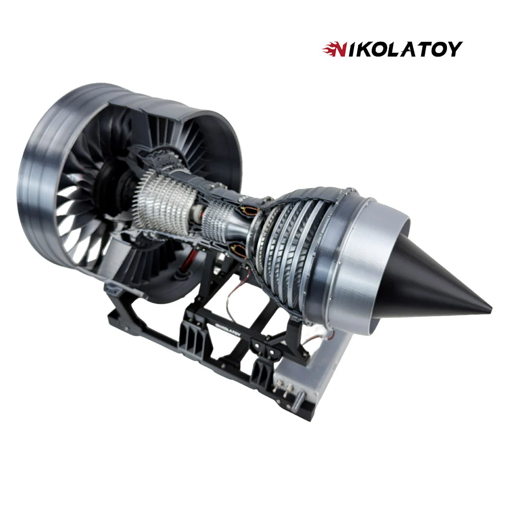 Highly Restored Rolls Royce Trent 900 Turbofan Engine Model (55cm/22in) - Image 4
