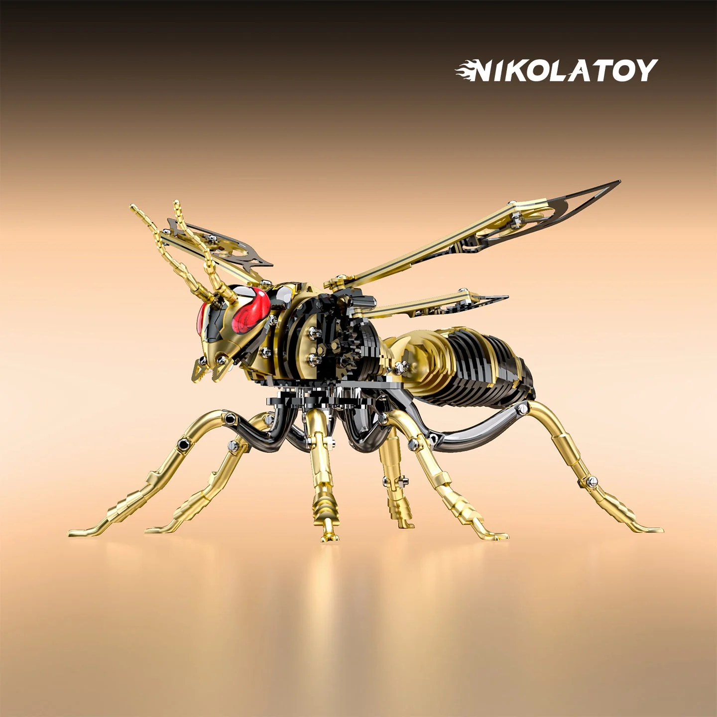 Mechanical Species - Bumblebee (3D Metal Puzzle) - Image 2