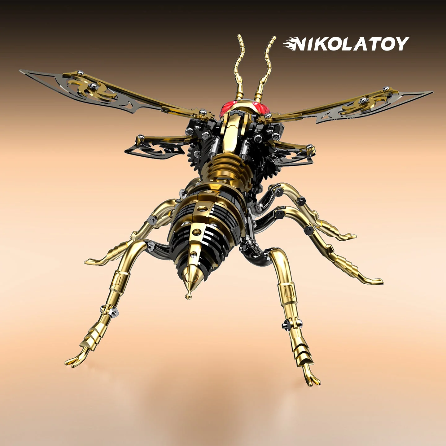 Mechanical Species - Bumblebee (3D Metal Puzzle) - Image 4